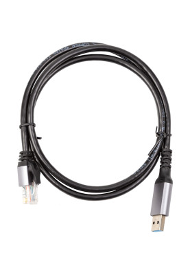 Кабель PowerPlant CAT6 UTP, USB3.0 Type-A - RJ45 1 м