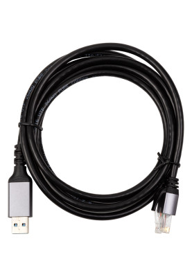 Кабель PowerPlant CAT6 UTP, USB3.0 Type-A - RJ45 2 м