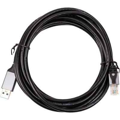 Кабель PowerPlant CAT6 UTP, USB3.0 Type-A - RJ45 3 м