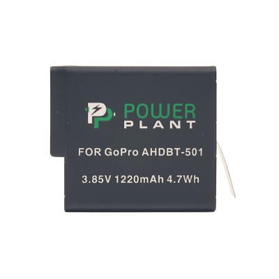 Акумулятор PowerPlant для GoPro AHDBT-501 1220mAh