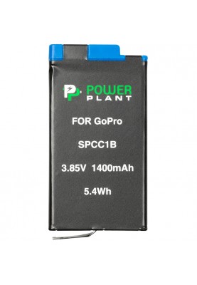 Акумулятор PowerPlant GoPro SPCC1B 1400mAh (декодований)