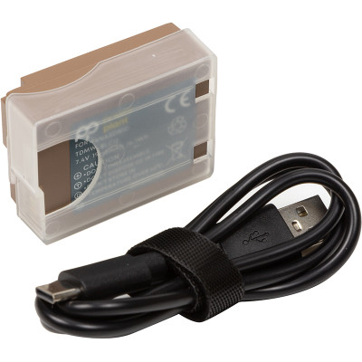 Акумулятор PowerPlant Panasonic TDMW-BLC12 1900mAh з кабелем Type-C