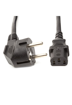Кабель живлення PowerPlant CEE7/17-C13, Cu 3x1.5мм2, 5 м