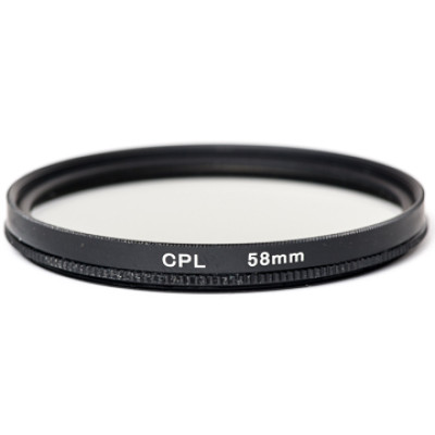 Світлофільтр PowerPlant CPL 58 мм