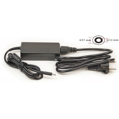 Блок живлення для ноутбуків PowerPlant DELL 220V, 19.5V 65W 3.34A (4.5*3.0)