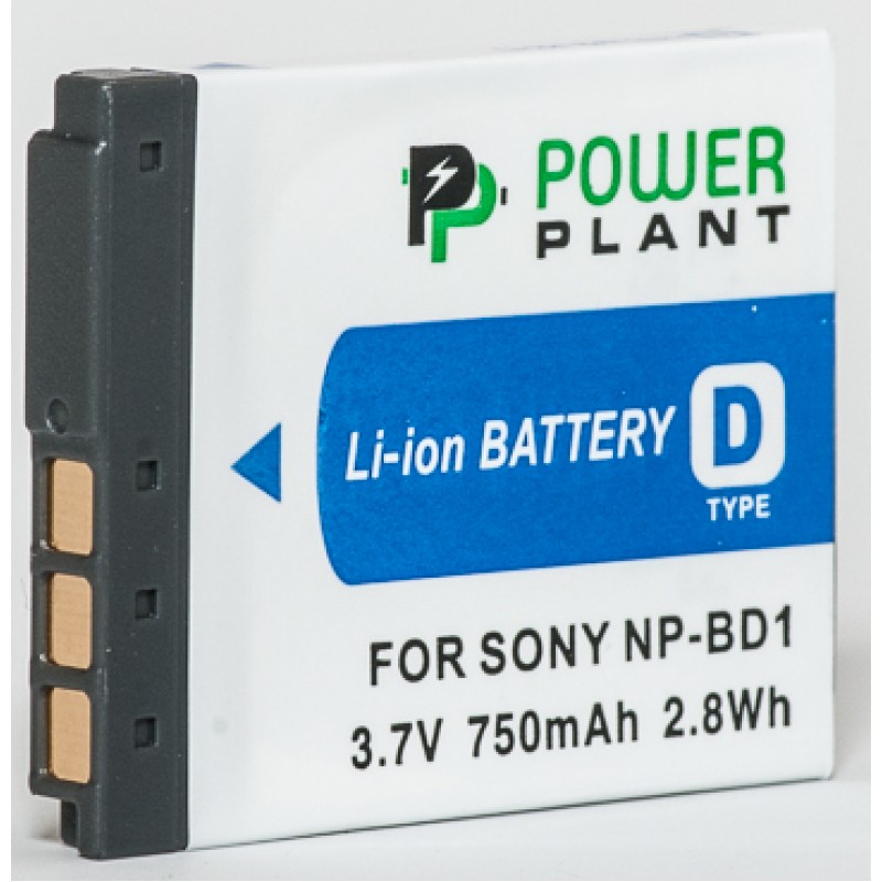 Акумулятор PowerPlant Sony NP-BD1, NP-FD1 750mAh