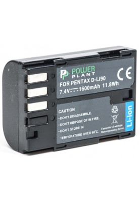 Акумулятор PowerPlant Pentax D-Li90 1600mAh