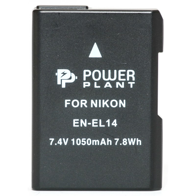 Акумулятор PowerPlant Nikon EN-EL14 Chip 1050mAh (DV00DV1290)