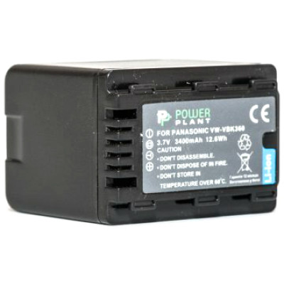 Акумулятор PowerPlant Panasonic VW-VBK360 3400mAh