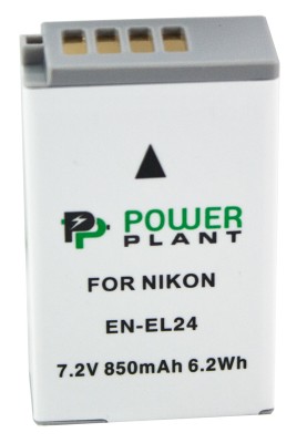 Акумулятор PowerPlant Nikon EN-EL24 850mAh