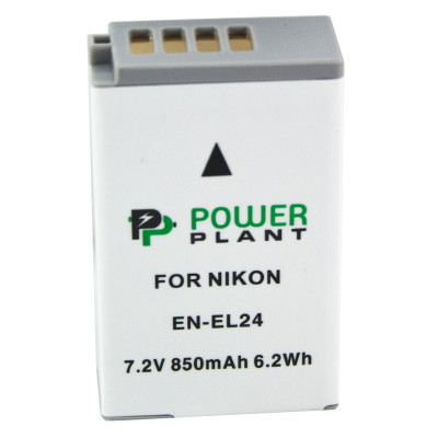 Акумулятор PowerPlant Nikon EN-EL24 850mAh