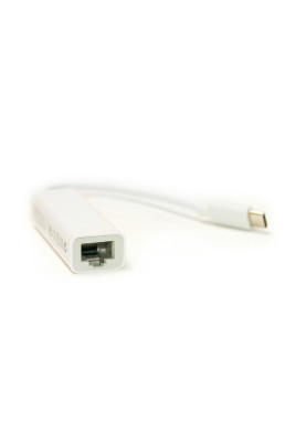 Кабель PowerPlant USB Type-C - RJ45, 12 см