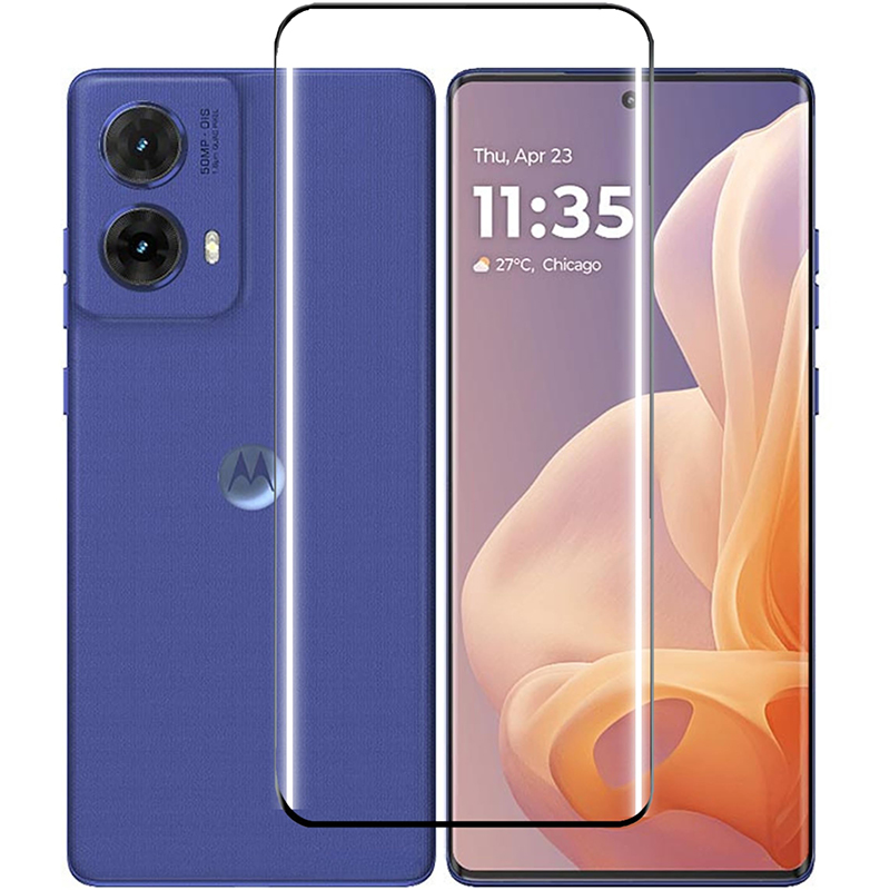 Захисне скло 3D PowerPlant для Motorola Moto G85