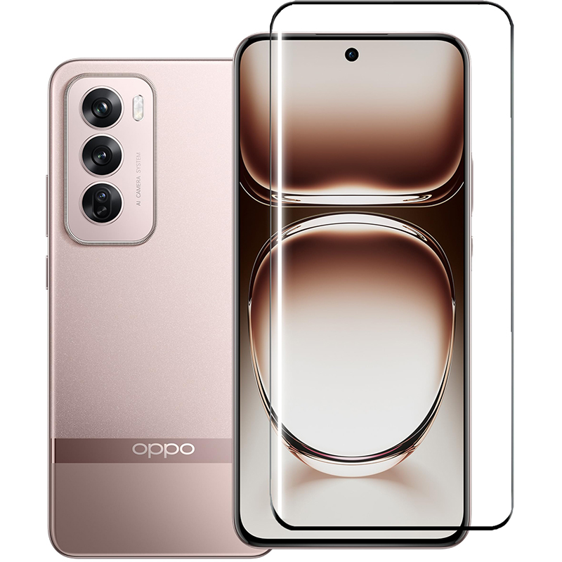 Захисне скло 3D PowerPlant для OPPO Reno12 Pro