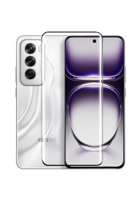 Захисне скло 3D PowerPlant для OPPO Reno12