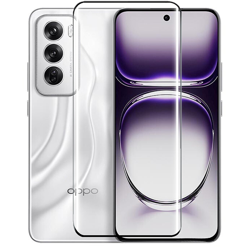 Захисне скло 3D PowerPlant для OPPO Reno12