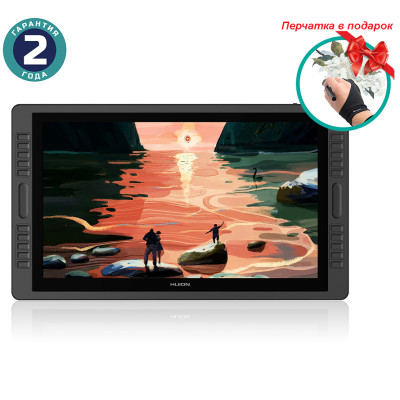 Графічний монітор Huion Kamvas GT-221Pro V2 (Kamvas Pro 22) + рукавичка