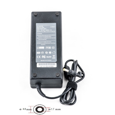 Блок живлення для ноутбуків PowerPlant HP 220V, 18.5V 120W 6.5A (4.8*1.7)