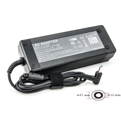 Блок живлення для ноутбуків PowerPlant HP 220V, 19.5V 120W 6.15A (4.5*3.0)