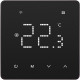 Програмований термостат для опалення TUYA Wi-Fi, 16A, 230VAC, чорний