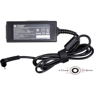 Блок живлення для планшетів (зарядний пристрій) PowerPlant HUAWEI 220V, 12V 24W 2A (3.5*1.35)