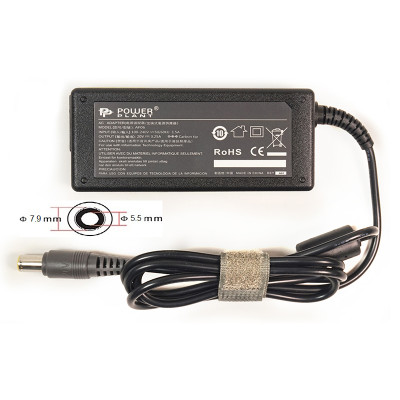 Блок живлення для ноутбуків PowerPlant IBM/LENOVO 220V, 20V 65W 3.25A (7.9*5.5)
