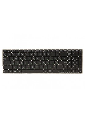 Клавіатура для ноутбука ASUS F551, X551 чорний, без фрейму