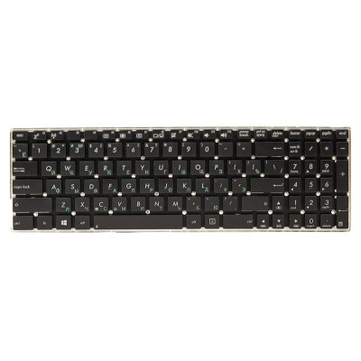 Клавіатура для ноутбука ASUS F551, X551 чорний, без фрейму