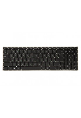 Клавіатура для ноутбука ASUS X553MA, X554LA чорний, без фрейму
