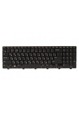 Клавіатура для ноутбука DELL Inspiron 15R: N5110, M5110 чорний, чорний фрейм