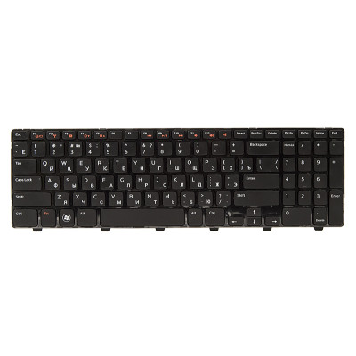 Клавіатура для ноутбука DELL Inspiron 15R: N5110, M5110 чорний, чорний фрейм