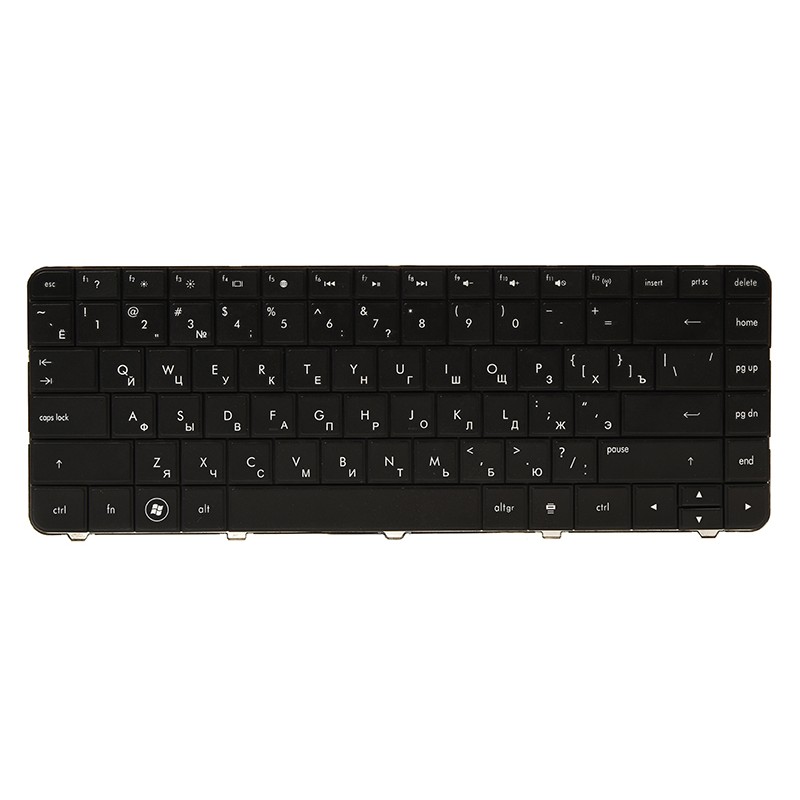 Клавіатура для ноутбука HP Pavilion G4 чорний, чорний фрейм