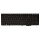 Клавіатура для ноутбука HP 6540B, 6545B, 6550B чорний, чорний фрейм