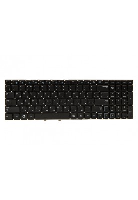 Клавіатура для ноутбука SAMSUNG 300E5A чорний, без фрейму