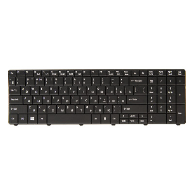 Клавіатура для ноутбука ACER Aspire E1-521, TravelMate 5335 чорний, чорний фрейм