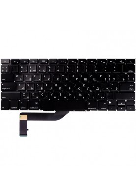 Клавіатура для ноутбука APPLE MacBook Pro Retina 15" 1398 чорний, без фрейму