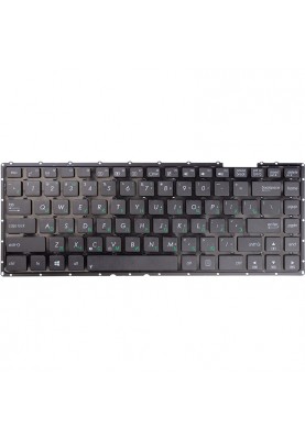 Клавіатура для ноутбука ASUS X401, X401E, чорний, без фрейму