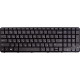 Клавіатура для ноутбука HP Pavilion 17-e152sr чорний, чорний фрейм