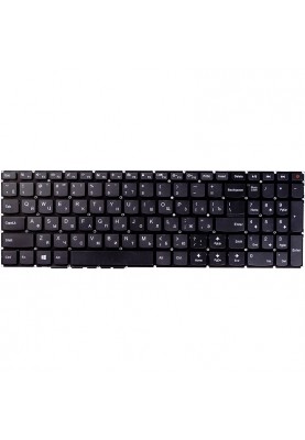 Клавiатура для ноутбука LENOVO V110, 110-15ibr чорний