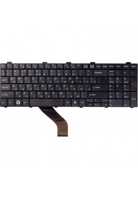 Клавiатура для ноутбука Fujitsu Lifebook AH530, NH751 чoрний
