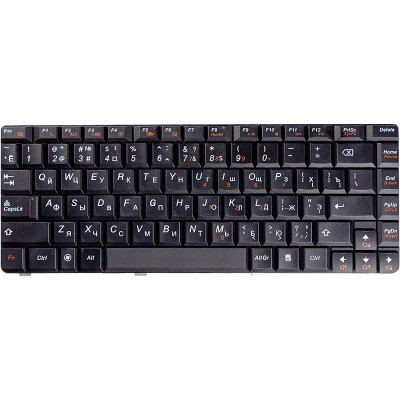 Клавiатура для ноутбука LENOVO G460, G465 чoрний
