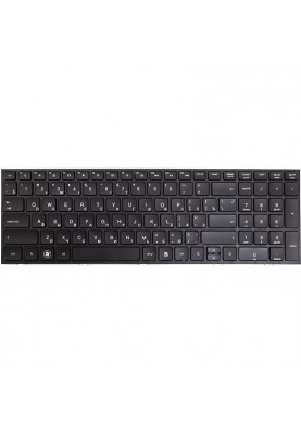 Клавiатура для ноутбука HP ProBook 4540, 4540s чoрний, чoрний фрейм