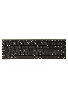 Клавiатура для ноутбука ASUS K55, K75A, K75VD чoрний, без фрейма