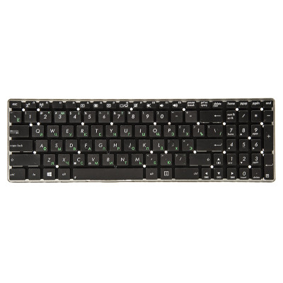 Клавiатура для ноутбука ASUS K55, K75A, K75VD чoрний, без фрейма