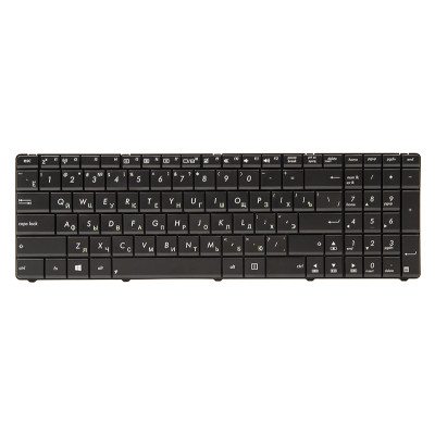 Клавiатура для ноутбука ASUS A52, K52, X54 (N53 version) чoрний, чoрний фрейм