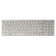 Клавiатура для ноутбука TOSHIBA Satellite C850, C870 бiлий, бiлий фрейм
