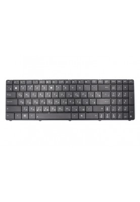 Клавiатура для ноутбука ASUS A53U, K53U чорний, без фрейма