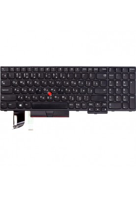 Клавiатура для ноутбука LENOVO Thinkpad E580 чорний