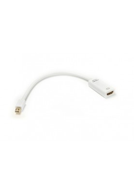 Кабель-перехідник PowerPlant HDMI (F)-mini DisplayPort (M), 0.15м, 1.4V, 4K x 2K