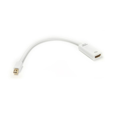Кабель-перехідник PowerPlant HDMI (F)-mini DisplayPort (M), 0.15м, 1.4V, 4K x 2K